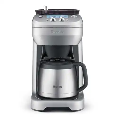 Breville the Grind Control Coffee Maker, BDC650BSS, Brushed Stainless Steel