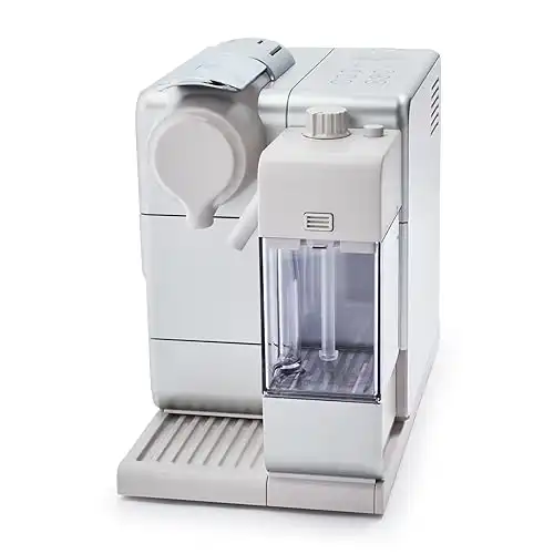 Nespresso Lattissima Touch Espresso Machine by De'Longhi with Milk Frother, Frosted Silver